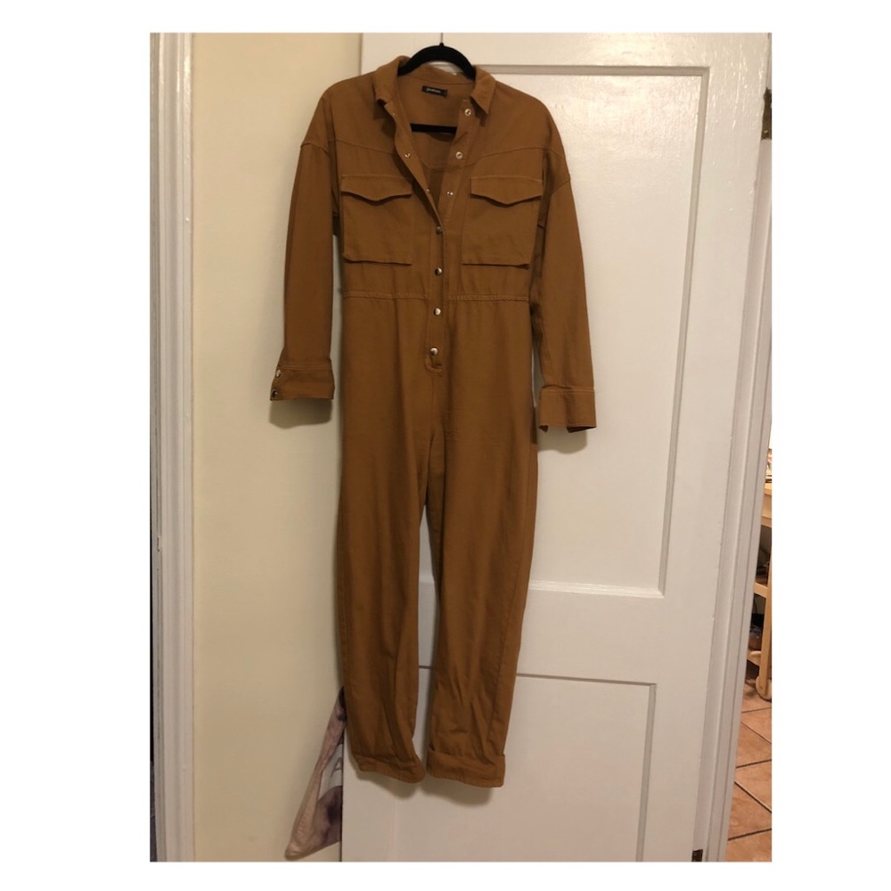 Toffee Stradivarius Boiler Suit